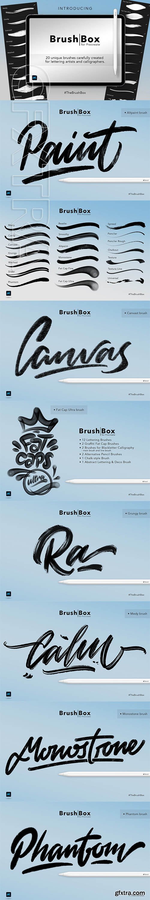 CreativeMarket - Brush Box for Procreate 3100686