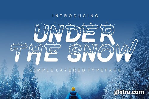 FontBundles Under The Snow - 4 Fonts