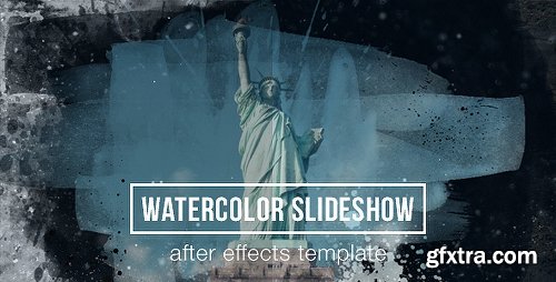 Videohive Watercolor Parallax Slideshow 13468791