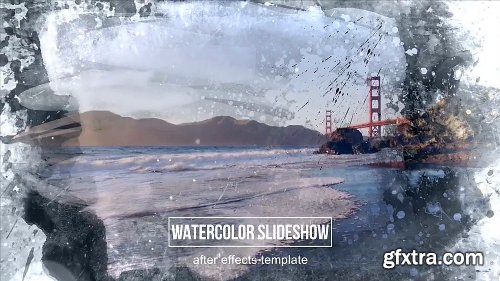 Videohive Watercolor Parallax Slideshow 13468791