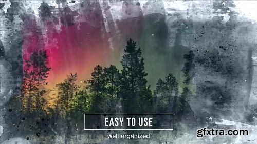 Videohive Watercolor Parallax Slideshow 13468791