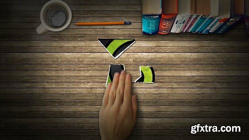 Videohive Collage Logo Reveal 8690037