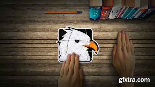 Videohive Collage Logo Reveal 8690037