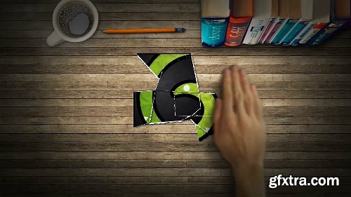 Videohive Collage Logo Reveal 8690037