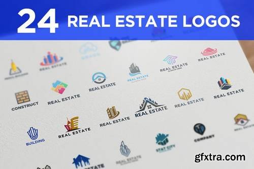 24 Real Estate Logos