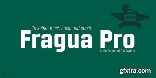 Fragua Pro Font Family - 14 Fonts[