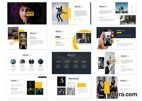 Gord - Powerpoint Keynote and Google Slides Templates