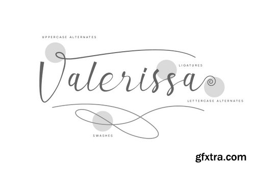 Valerissa Script Font