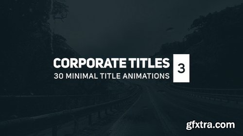 Videohive Corporate Titles 3 17164923