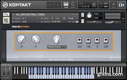 Loops de la Creme INSTANT EPIC TOMS KONTAKT-ADW