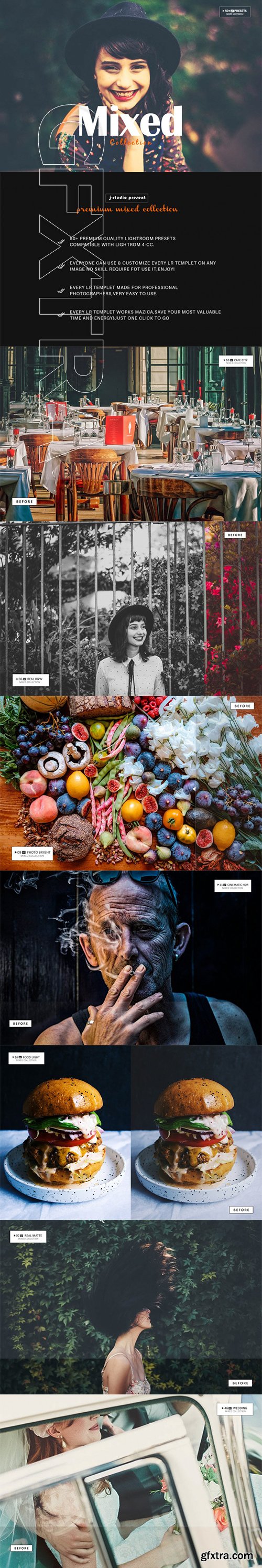 50+ Premium Mixed Collection Lightroom Presets