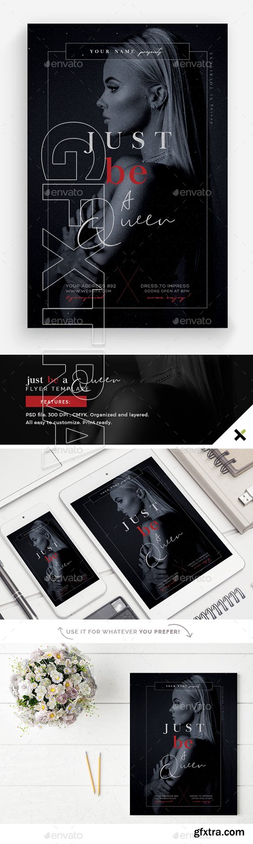 GraphicRiver - Just Be A Queen Flyer Template 22784879