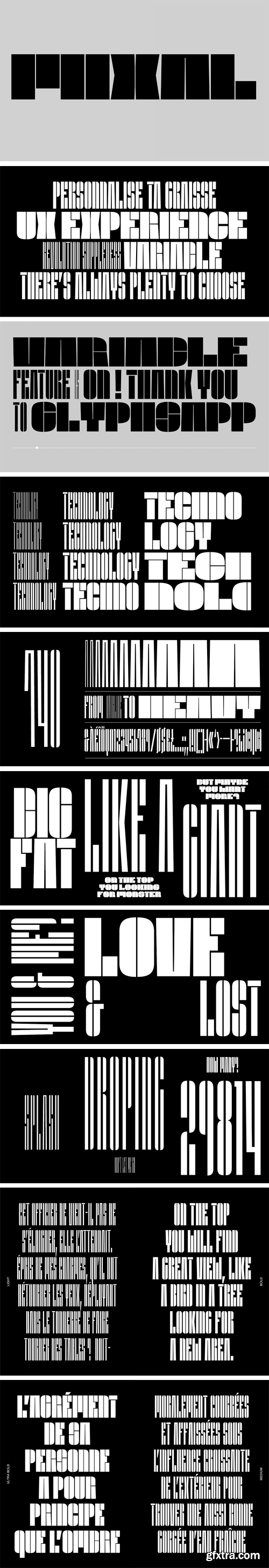 Mixal Font Family