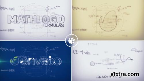 Videohive - Math Formulas Logo Reveal - 19564497