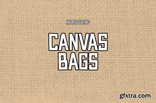 Canvas Bags Font