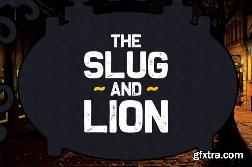 The Slug and Lion Font