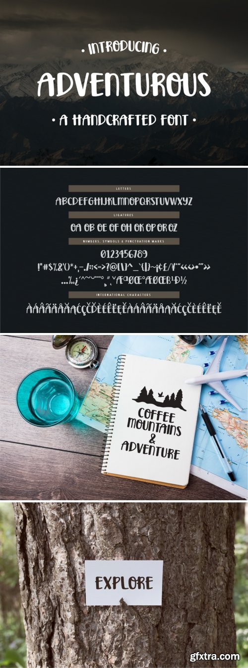 Adventurous Font