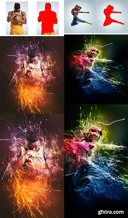 Graphicriver Gif Animated Particle Explosion Photoshop Action 22787201