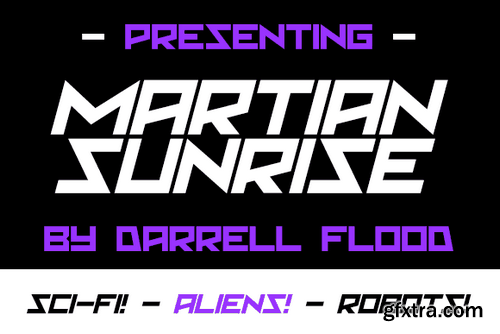 Martian Sunrise Font