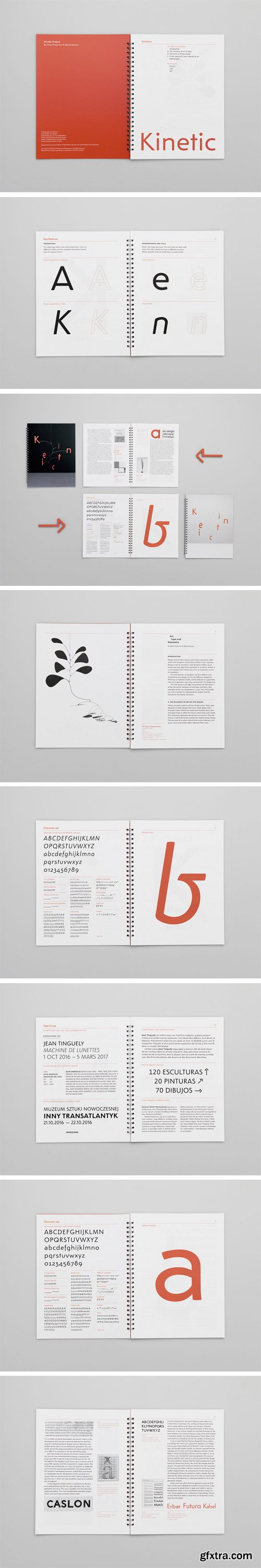 Kinetic Font Family