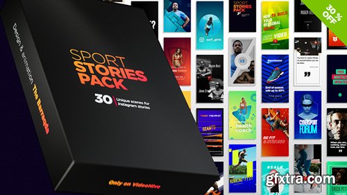 Videohive Sport Stories Pack 22800511