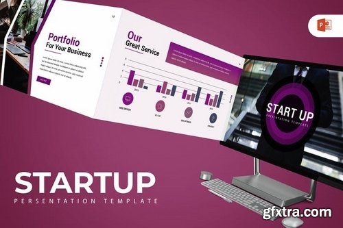 StartUp - Powerpoint Keynote and  Google Slide Templates