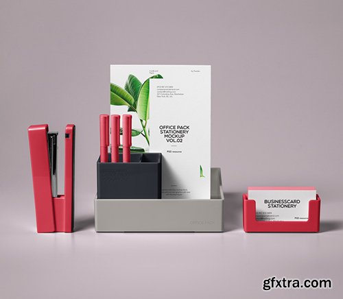 Psd Stationery Office Pack Mockup Vol 2