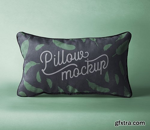 Rectangular Psd Pillow Mockup