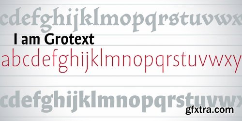 Grotext Font Family - 14 Fonts