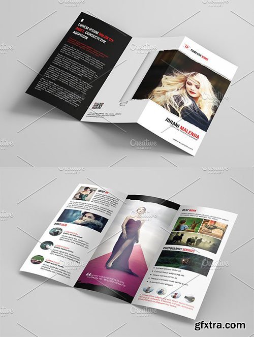 CreativeMarket - Trifold Photography Brochure-V01 3154349