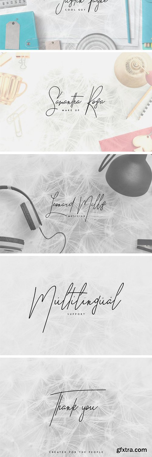 CM - Good Wish Signature Font 2550409