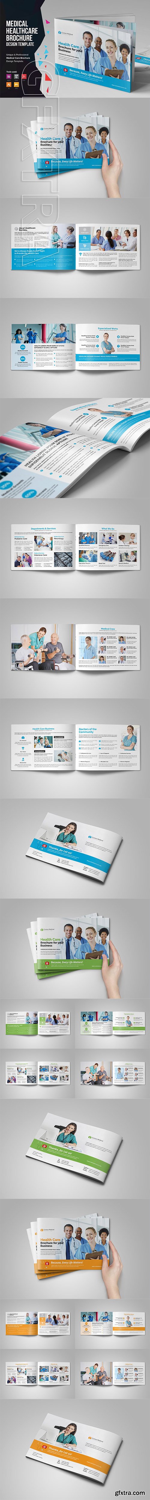 CreativeMarket - Medical HealthCare Brochure v5 3130186