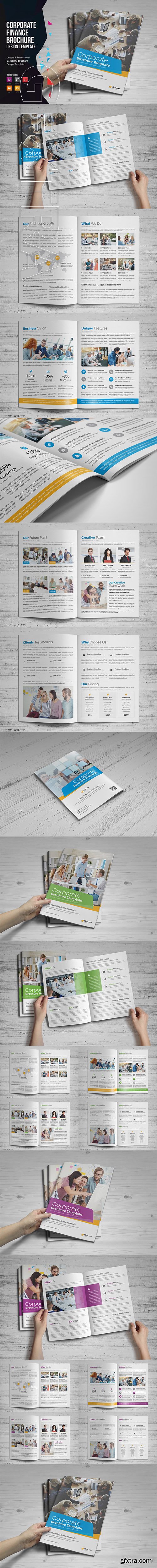 CreativeMarket - Corporate Brochure Design v4 3128261