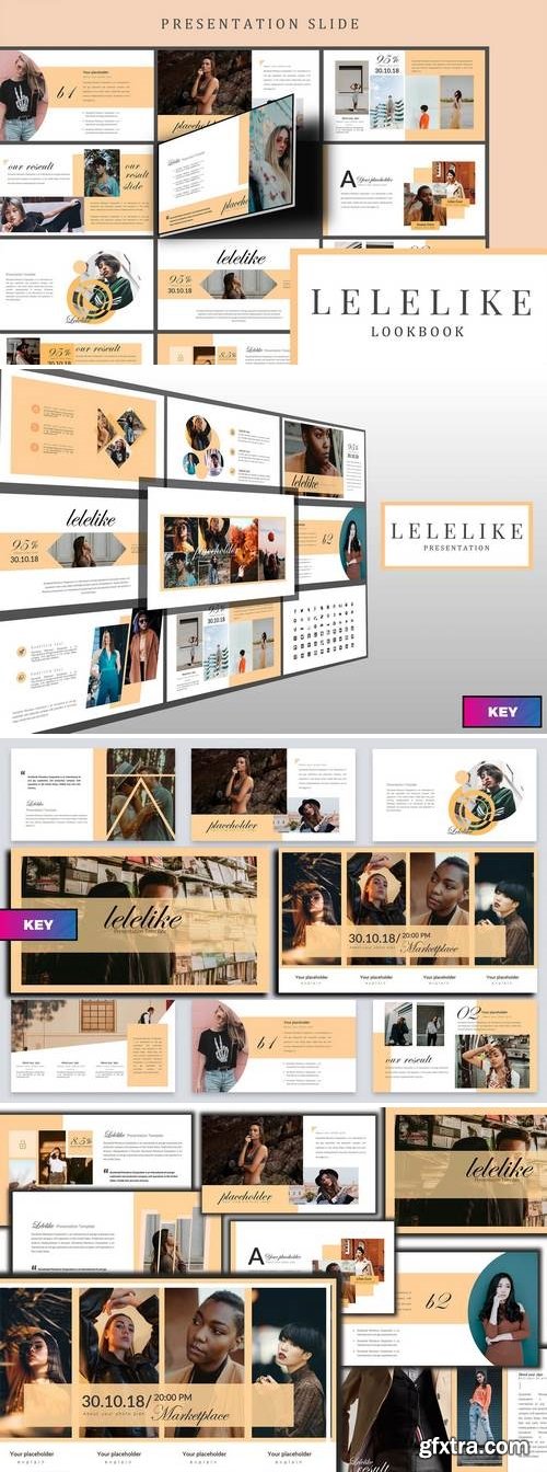 Lelelike Lookbook Keynote Template