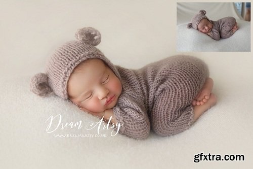 DREAM ARTSY - SOFT & PURE - Newborn Action Collection