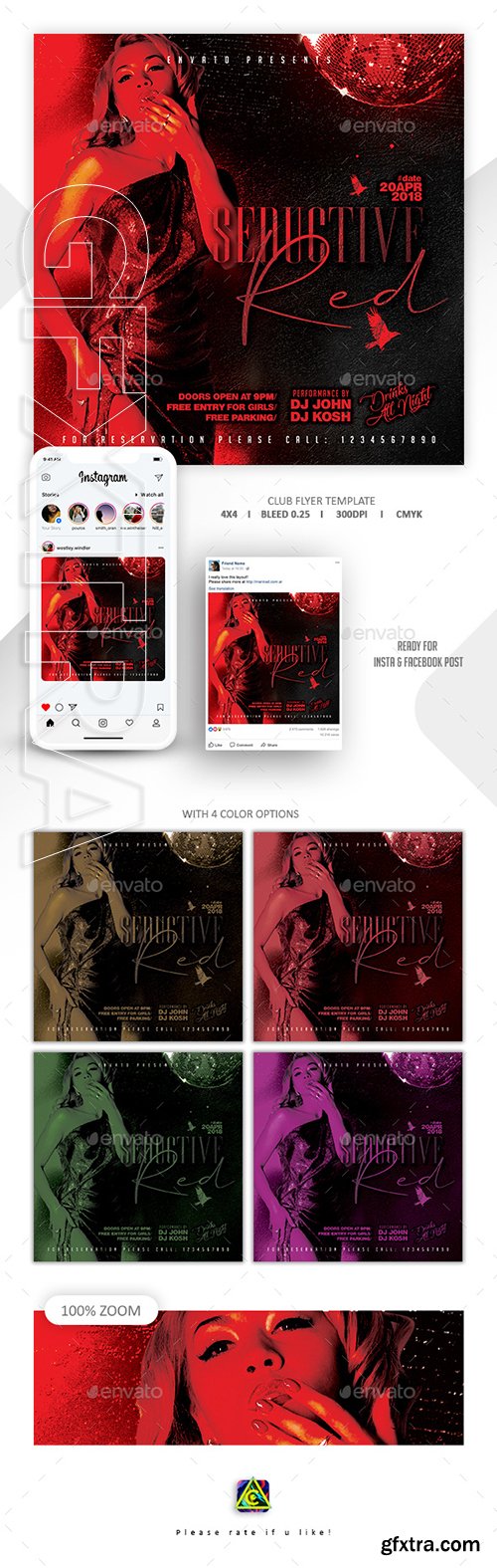 GraphicRiver - Seductive Red Flyer Template 22759119