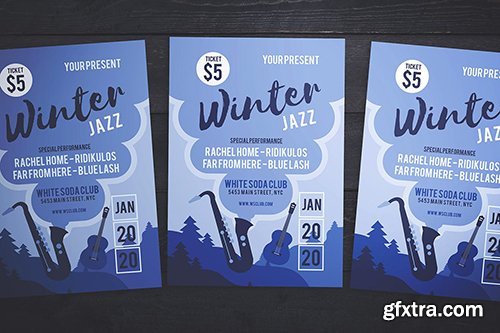 Jazz On Winter Flyer