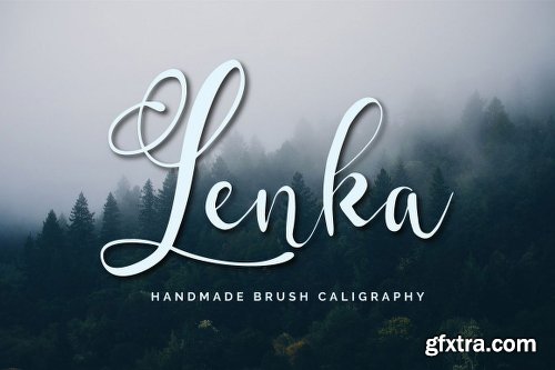 Fontbundles Lenka Brush Caligraphy