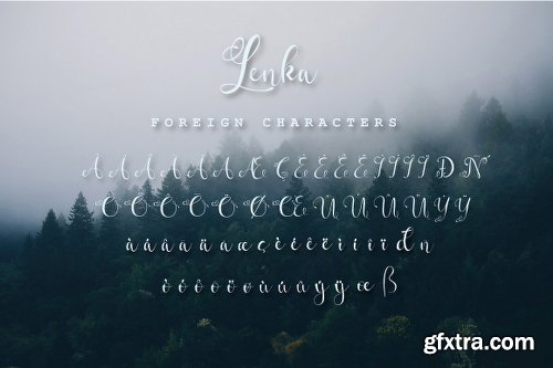 Fontbundles Lenka Brush Caligraphy