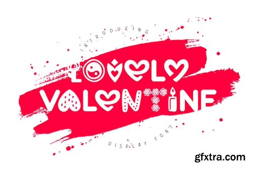 CreativeMarket Lovely Valentine 3172746