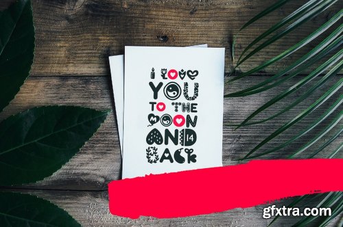 CreativeMarket Lovely Valentine 3172746