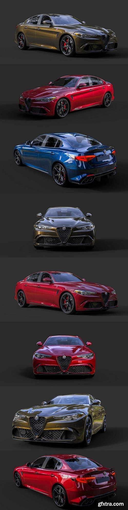 Alfa Romeo Giulia 3D Model