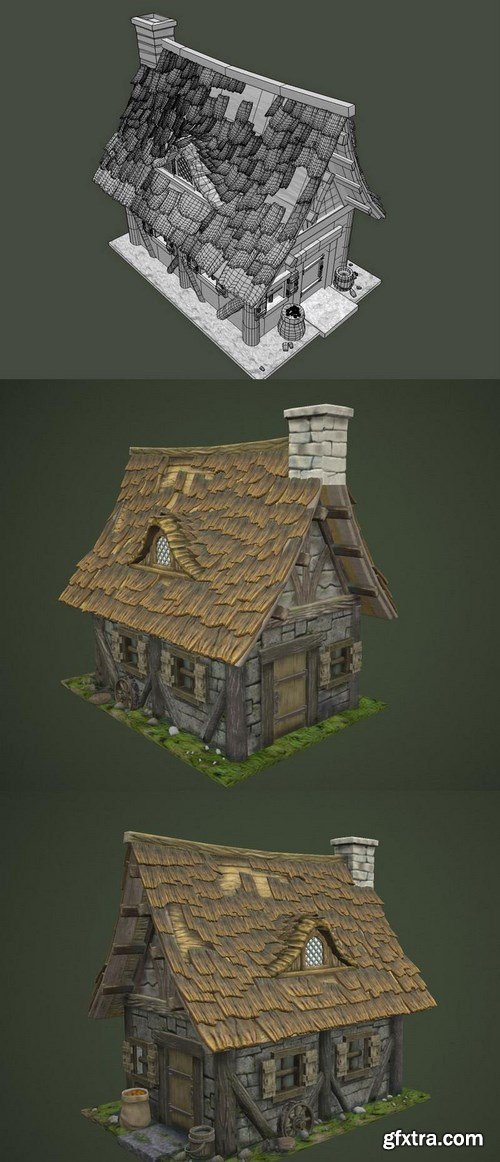 Old House – 3D Model