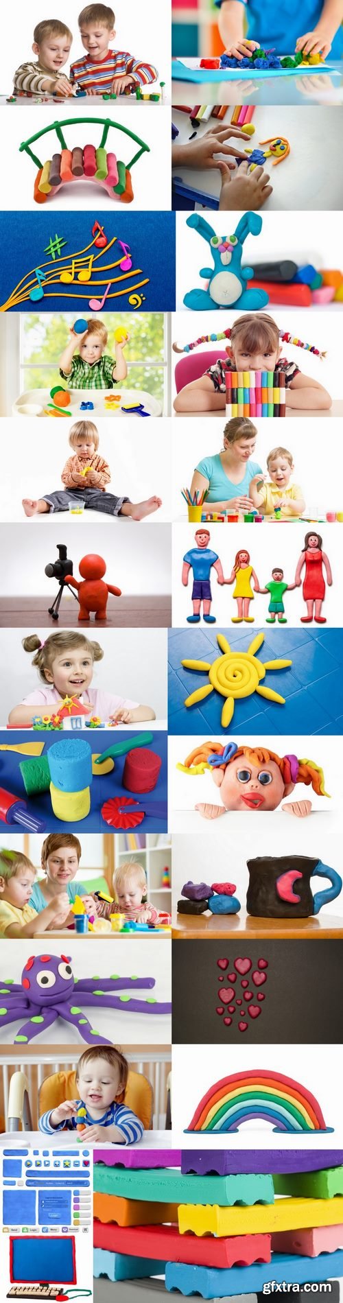 Plasticine a molding children make crafts 25 HQ Jpeg