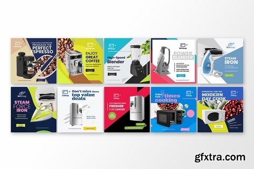 20 Facebook Post Banner - Products Vol 04