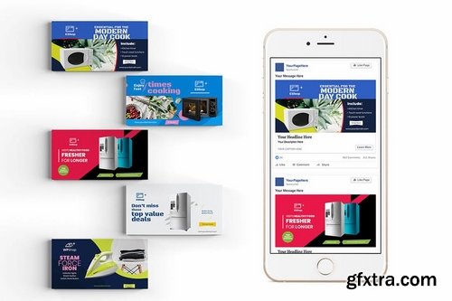 20 Facebook Post Banner - Products Vol 04