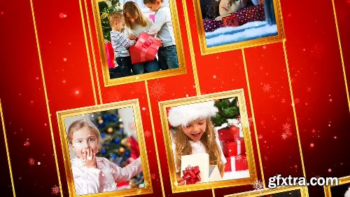 Videohive Christmas Tree Photos Opener 19072882