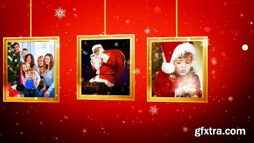 Videohive Christmas Tree Photos Opener 19072882