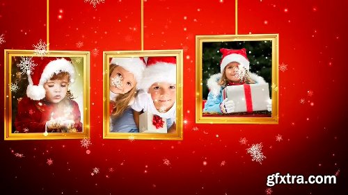 Videohive Christmas Tree Photos Opener 19072882