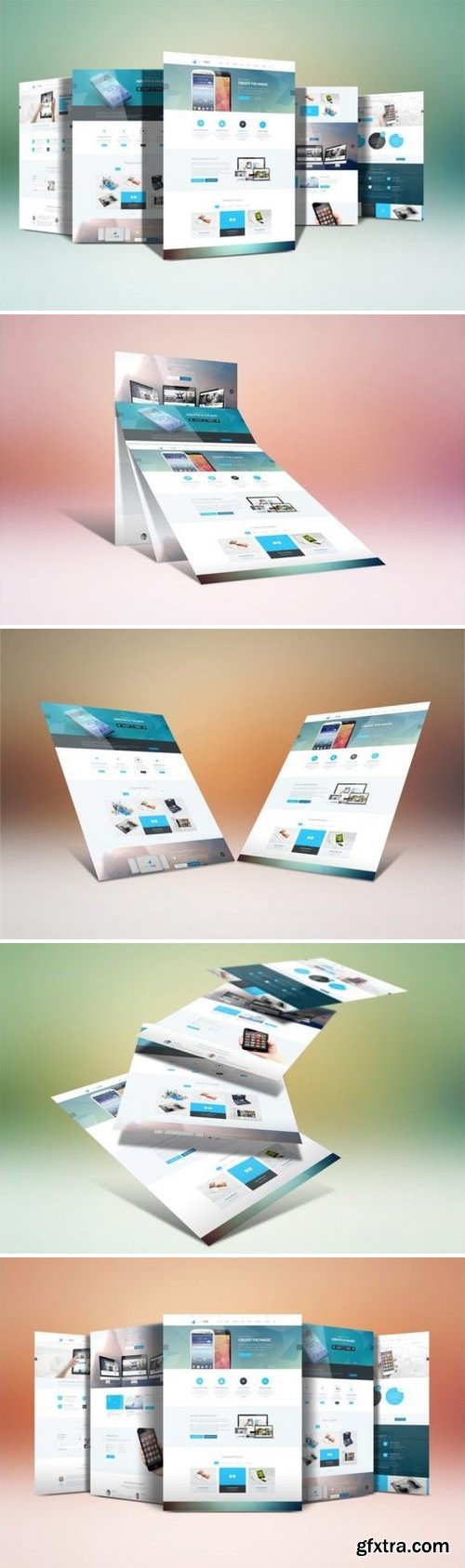 Website Display Mockup